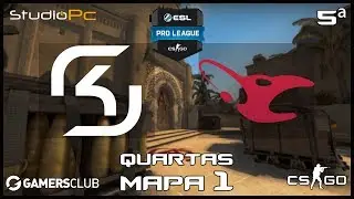 ESL Pro League S5 Finals - SK Gaming vs. Mousesports (Mapa 1 - Mirage) - Narra&ccedil;&atilde;o PT-BR