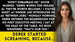 Sister Said 'My Fiancé Works At A Tech Giant' -Until He Walked Into The Board Meeting I Was Chairing