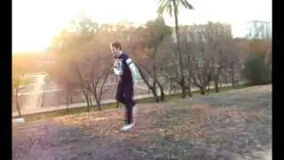 Jumper Harry in the park