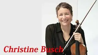 Baroque Violin sheet music/ Christine Busch/ Telemann: Violin Concerto in F Major, TWV 51:F4
