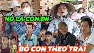 Châ'n Đ.ộng cả xóm kéo đến đông nghẹt vạch trần người tình Dách Khờ tại nhà chồng ở Tây Ninh