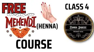 DAY 4✨ FREE MEHNDI CLASSES &ndash;Topic : Advance Dubai Arabic Flower basic to expert mehndi design 