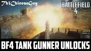 Battlefield 4 Tank Guide | Gunner Unlocks | M1 Abrams T-90A Type 99