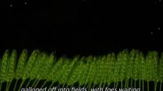 Там, вдали, за рекой. | Far across the broad stream.
