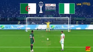 الجزائر ضد نيجيريا - ربع النهائي - ركلات الترجيح | كأس الأمم الأفريقية | بيس