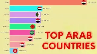 Top 10 Arab Countries by Population