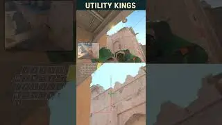 CS2 Dust2 Mid flash from CT spawn