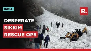 Tourists Stranded As Massive Avalanche Hits Sikkim, Rescue Ops Underway
