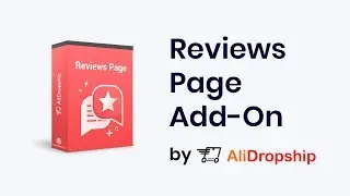Reviews Page Add-On by AliDropship || Social Proof Marketing Tool
