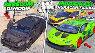 Aku MODIFIKASI Mobil HURACAN Turbo Langka Untuk Ikut Balapan CARMEET JDM Di - GTA 5 MOD
