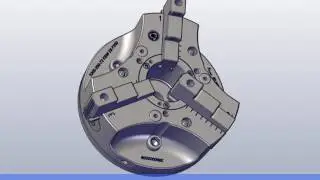 New Bison Power Chuck with Quick Jaw Change System - 2305
