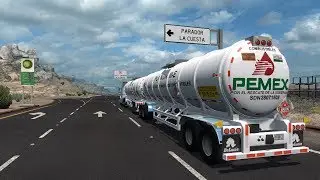 ATS | Volvo VNL 2020 Pemex | PazzMod | Recorriendo la Nueva Rumorosa con full de Pipas