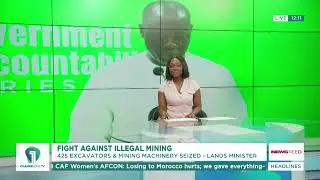 425 Excavators Seized in Illegal Mining Crackdown &ndash; Lands Minister Reveals!