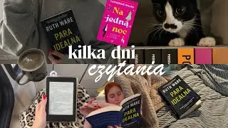 świetny wakacyjny thriller, deszczowe dni i dużo czytania😚 weekly reading vlog📚