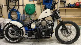 Sportster Hardtail Bobber, Led Sleds