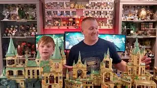 Lego Battle of Hogwarts + Complete Hogwarts Build