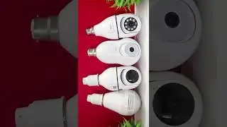 Plug & Play Security Camera for home 🔥 Bulb Shaped CCTV Camera 🔥 Bulb Holder Camera 🔥 Bulb Camera