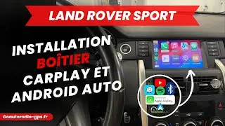 Ajout Carplay/Android Auto sans fil sur LAND ROVER SPORT