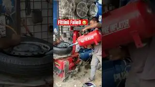 New Tyre FittinG FaileD #Shorts #newtyre
