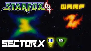 STAR FOX 64: SECTOR X (Medalla: 150 pts) - ESPA&Ntilde;OL/NO COMENTADO (Como llegar al Sector Z)