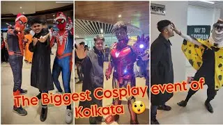 kolkata comics carnival 2023 #vlog #cosplay #comics