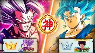 This Is What GOD RANK PvP Looks Like! (Dragon Ball LEGENDS)