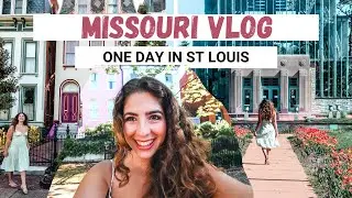 One Day in St. Louis Missouri VLOG | Lafayette Square & Top St. Louis Attractions