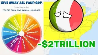 COUNTRIES SPIN THE WHEEL. PART 1. #fun #countryballs #map 