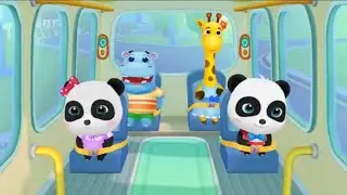 Little Panda School Bus | Go Shopping | Kids Cartoon | Kids Videos | Baby Boy game 🎮 gaming 
