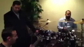Paul Miller & Michael Castello Messing around before church