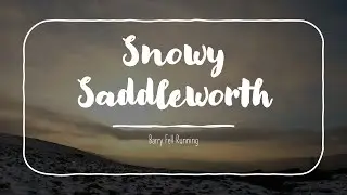 Snow Running | Saddleworth Moor