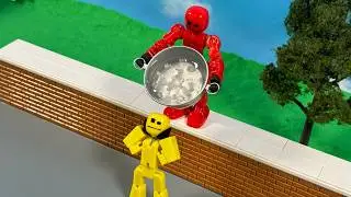 Stikbot VS The Ice Bucket Challenge!