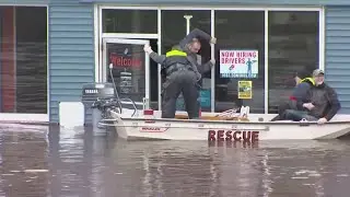 Flooding a serious issue along Yantic River in Connecticut