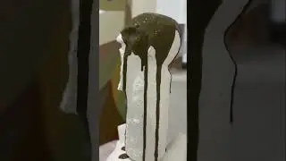 How to paint abstract sculpture