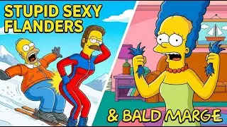 Simpsons Funny Moments | Homer vs. Stupid Sexy Flanders & Marge Goes Bald
