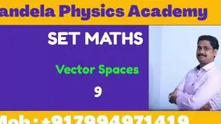 Kerala state eligibility test (SET) mathematics|dimensions of vector spaces|tricks|lbs kerala SET|9