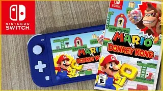 Mario vs Donkey Kong Nintendo Switch Lite Gameplay