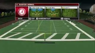 NCAA 14  TIPS - BEST PLAY IN THE GAME!!!?? - UNBUMPABLES ROUTES