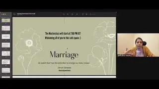 Masterclass | Marriage | Relationships | Shruti Tibrewal | Trauma Informed Therapist
