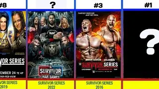 Survivor Series All Ple Ranking By IMBD | WWE Survivor Series Ranking Comparison