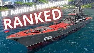 RF Admiral Nakhimov - SOLO RANKED - Modern Warships
