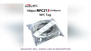 100 p&ccedil;s/lote nfc tag nfc213 etiqueta 213 etiquetas etiquetas emblemas etiqueta lable 13.56mhz huawei