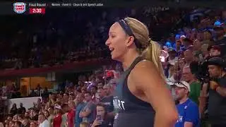 The 2018 CrossFit Games Individual Clean & Jerk Speed Ladder WOMEN FINALS