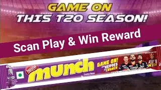 Munch offer | Munch Game on with heroes of crunch | scan play win | Nestle munch.
