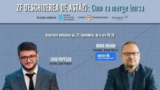 ZF DESCHIDEREA DE ASTĂZI 25.09.2025