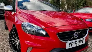 2015 Volvo V40 1.6 D2 R-Design in Red 🚗