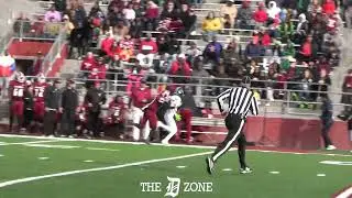 Muskegon 2025 S/CB/RB/WR Marquise Hendricks PBU vs. Saginaw Heritage