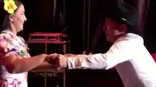 PAREJA BAILE CRIOLLO AUDIVER BARRERA MARIA CHAQUEA CORRIO 2024