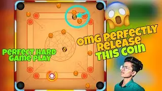 Carrom pool Hard game play / magical gameplay / perfect hard gameplay / Gaming Nazim Carrom Pool /