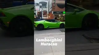 Verde Mantis Lamborghini Huracan Evo | Toronto Supercars Carspotting Yorkville